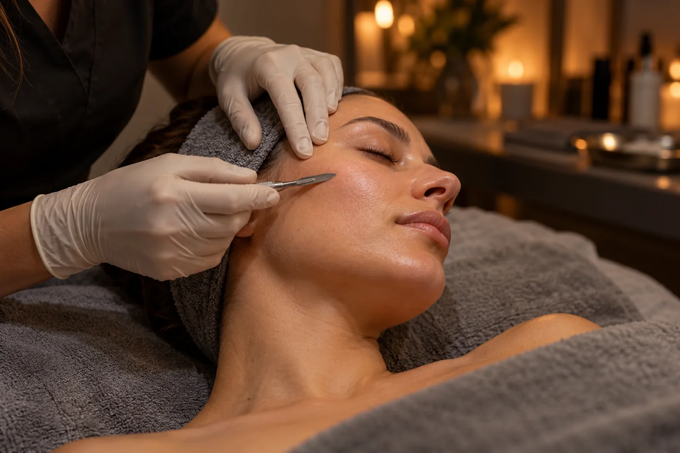 Dermaplaning service